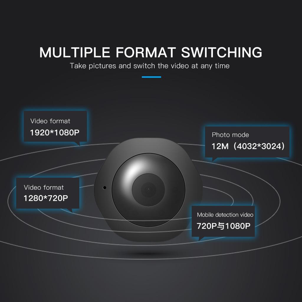 H6 DV/Wifi Mini Voice Video Recorder Small Camera w/Motion Sensor Adjusable