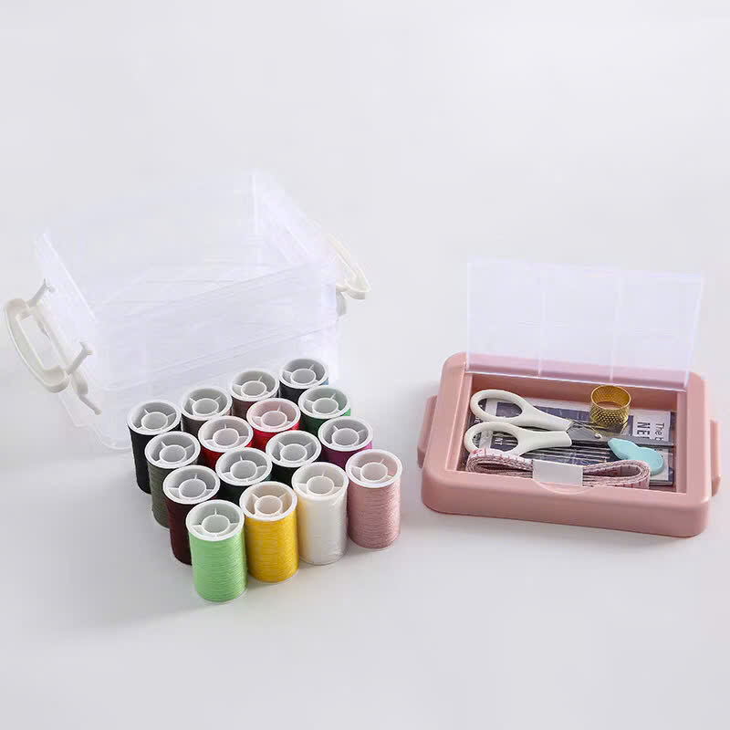 Bộ kim chỉ may vá 20 món đa năng, set kim chỉ khâu tiện lợi kèm hộp đựng