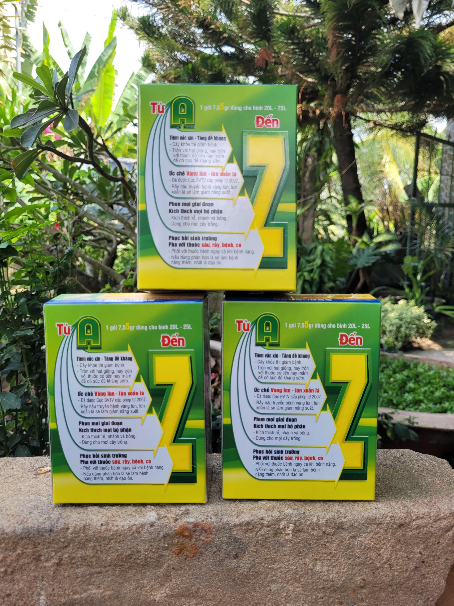 Hộp 10 gói ComCat từ A đến Z kích thích sinh trưởng toàn diện cây trồng, ra rễ, đẻ nhánh khỏe