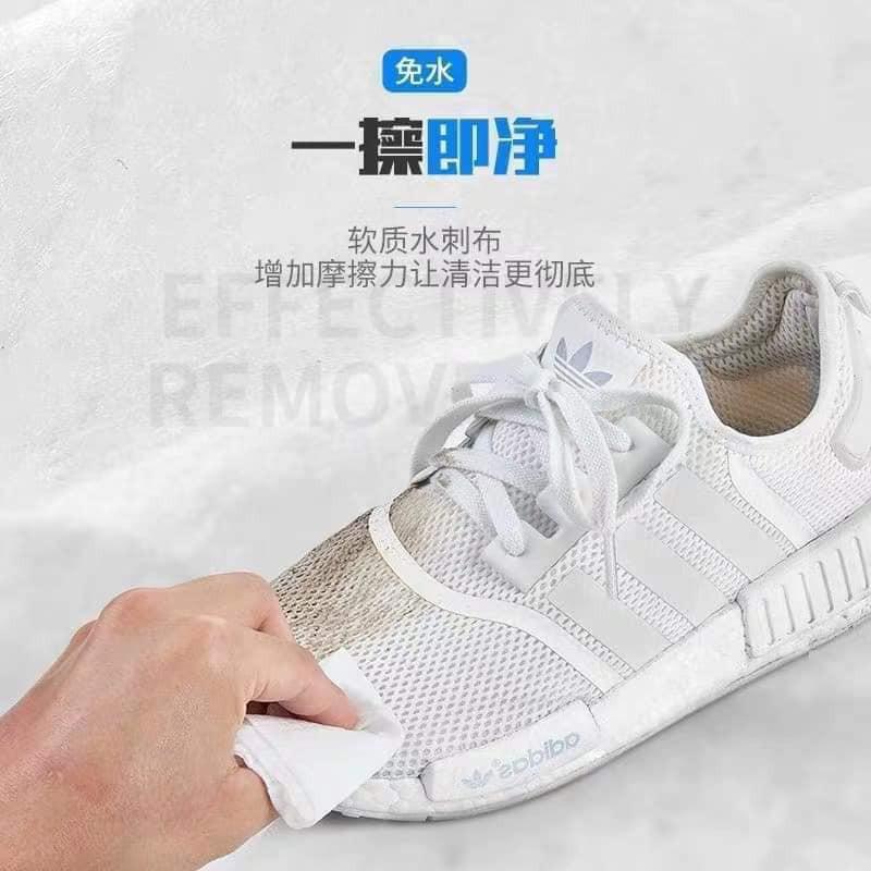 Giấy Lau Giày SNEAKER - Tẩy Bay Mọi Vết Ố Bẩn Trên Giày Dép