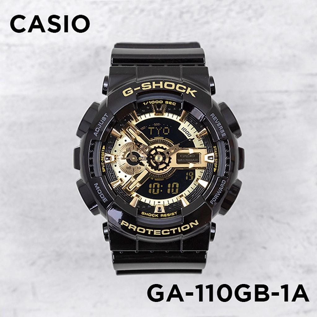 Đồng hồ nam dây nhựa Casio G-Shock chính hãng GA-110GB-1ADR (51mm)