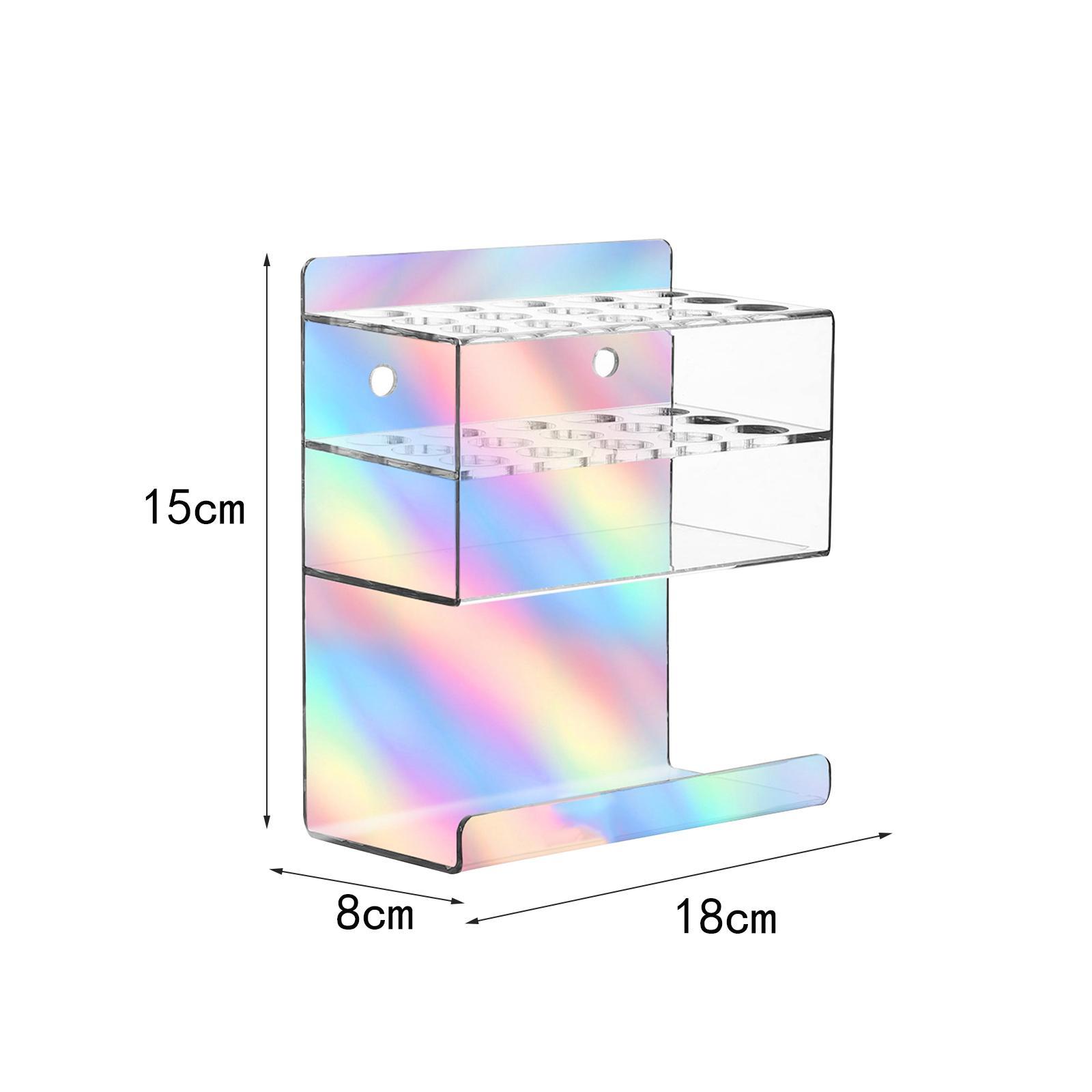 Wall Mounted Marker Holder 15 Slot Marker Organizer Stand for Organization