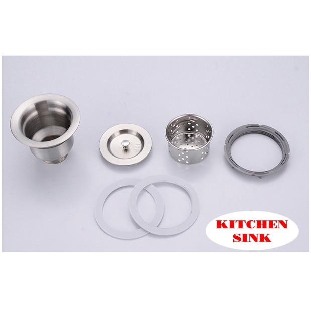 BỘ XI PHÔNG, ỐNG XẢ CHẬU RỬA CHÉN BÁT 2 NGĂN