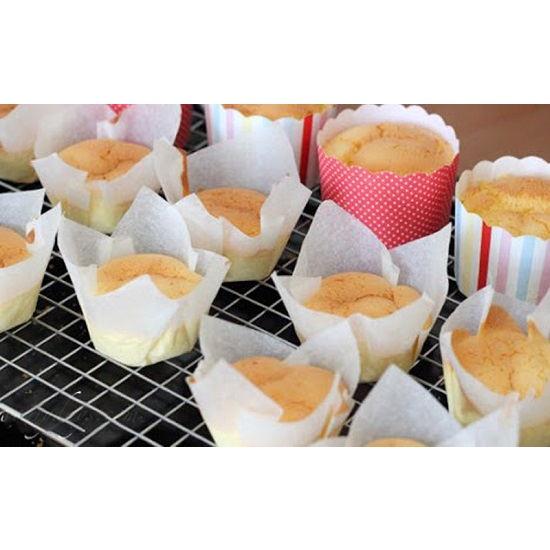 2 cuộn Giấy nến cuộn Goodbake lót nồi chiên không dầu - nướng bánh bông lan trứng muối, cookie