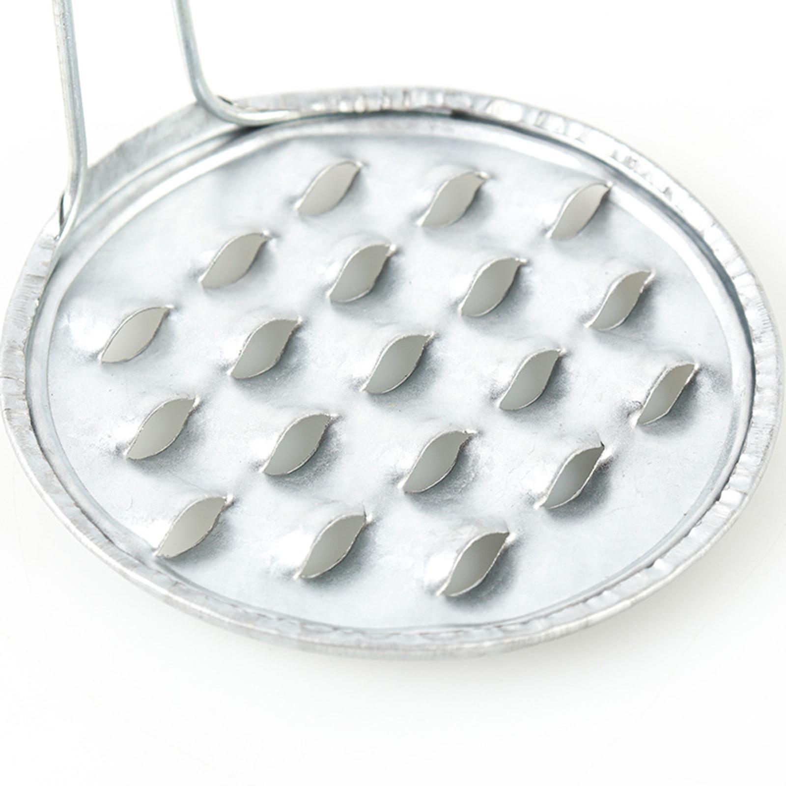 Jelly Slicer Manual Kitchen Scratch Grater Metal Portable Cold Noodle Scraping Filter Food Making for Noodles Potatoes Jelly Home Restaurant
