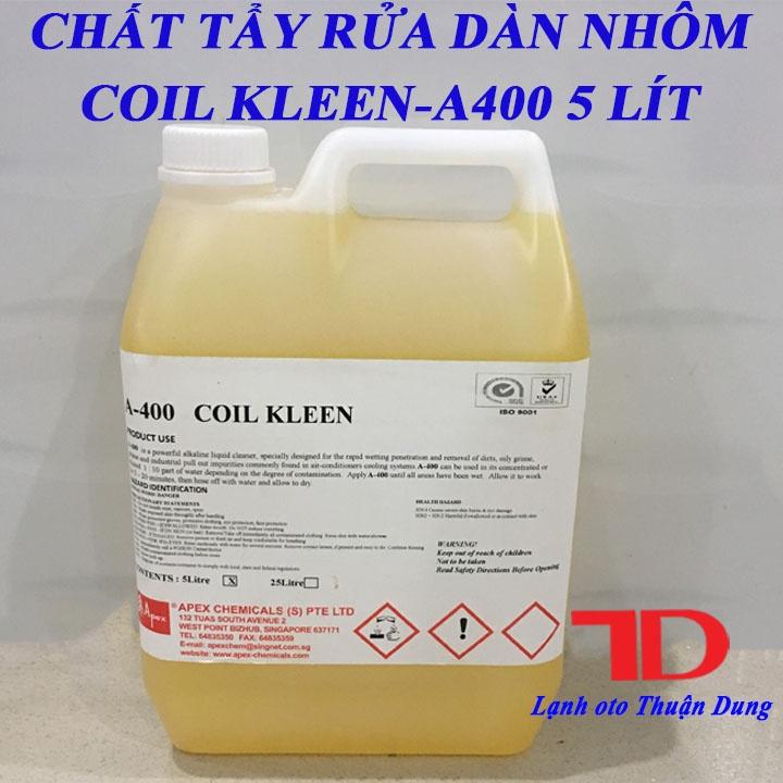 Chất tẩy rửa dàn nhôm COIL KLEEN A400 5 lít