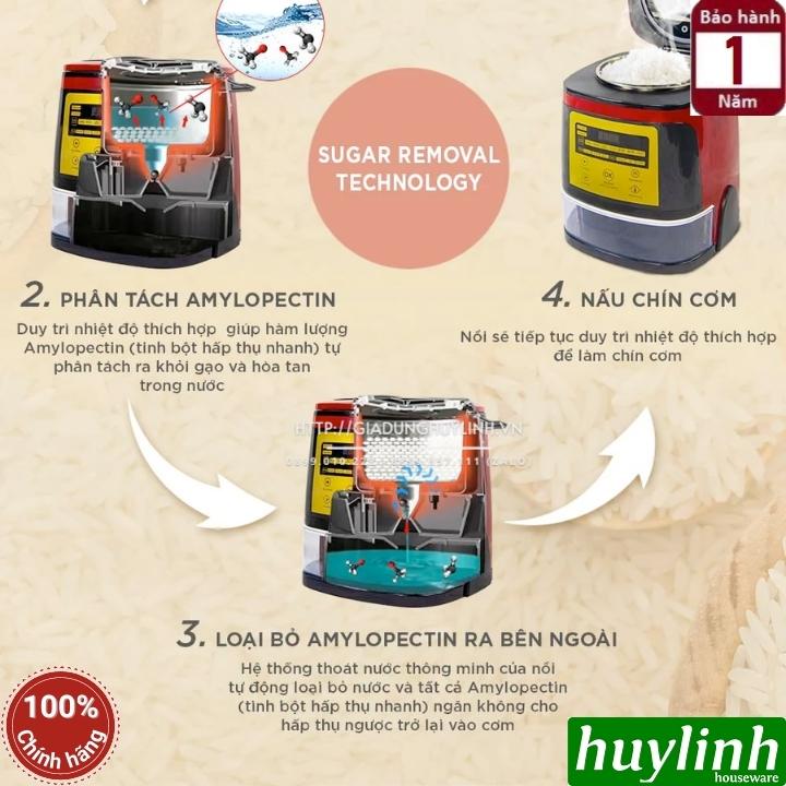 Nồi cơm điện tử tách giảm đường Magic Korea A510 - 3.5 lít - Hàng chính hãng