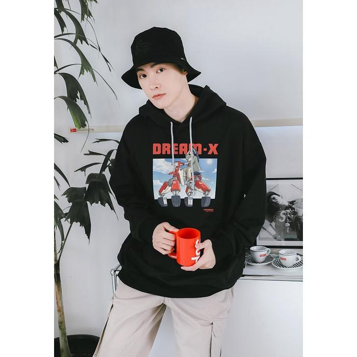 Áo Hoodie Unisex Nam Đặng Tuấn - Lime Orange LU22117104