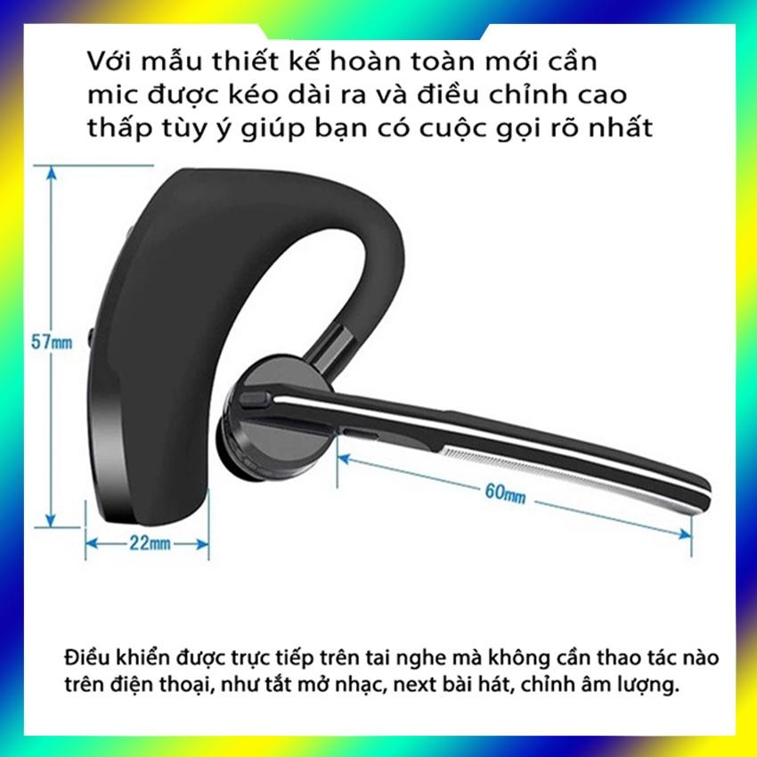 Tai Nghe Không Dây nhét tai Bluetooth V8 ECOKING{MUA 1 TẶNG 1 QUÀ}âm thanh vòm HIFI có micro trò chuyện nút điều dễ dàng