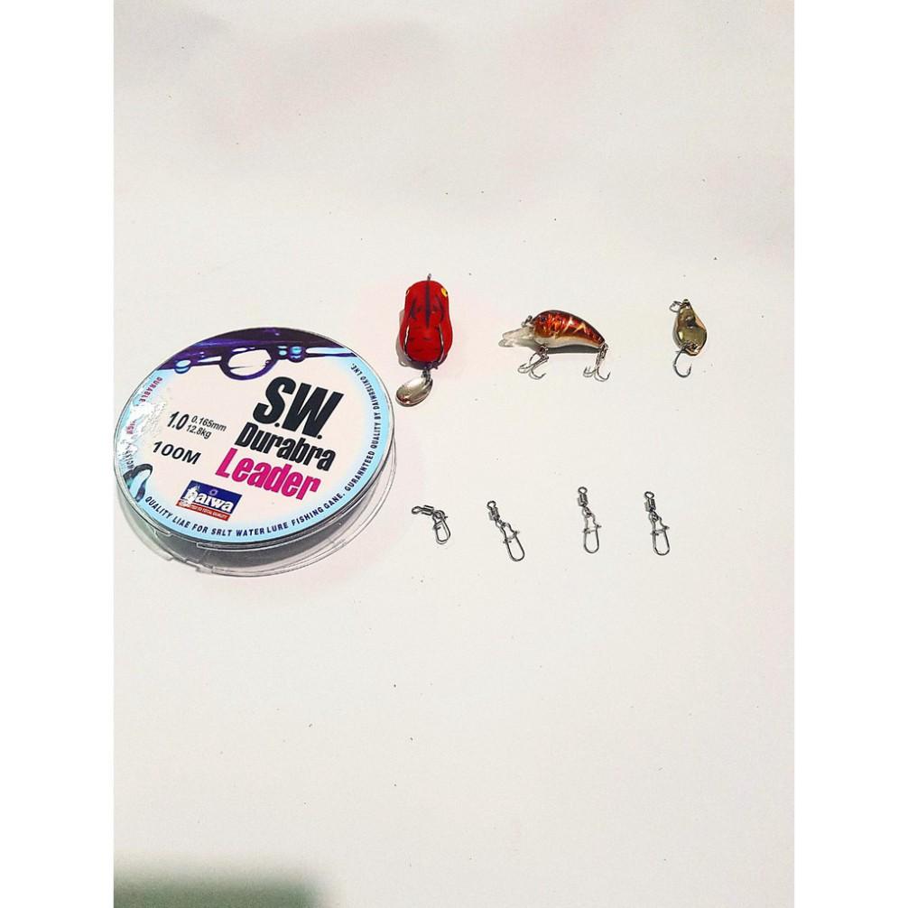 Bộ Cần Câu Cá Máy Đứng 2 ngọn Fishing of catch Máy DEUKIO