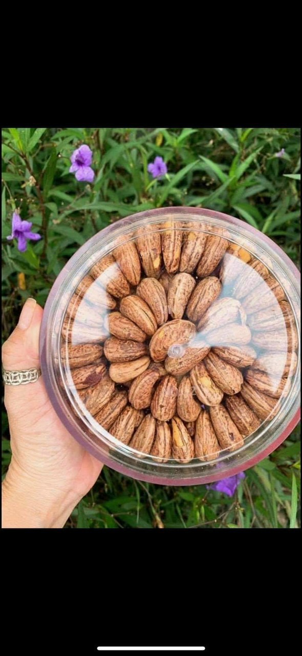 Hạt điều RANG MUỐI xếp hoa