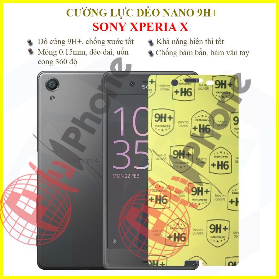 Dán cường lực dẻo nano  dành cho Sony Xperia X