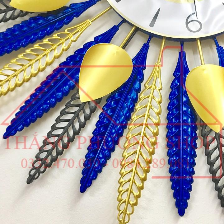 Đồng Hồ Trang Trí Treo Tường Hoa Mặt Trời TP-063