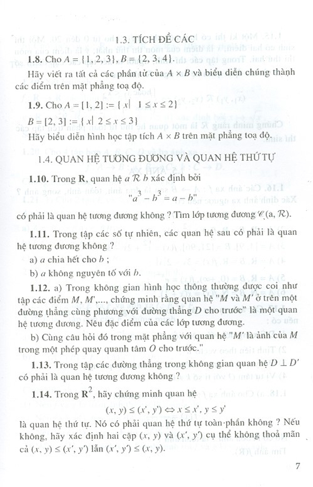 Bài Tập Toán Cao Cấp - Tập 1 - Đại Số Và Hình Học Giải Tích