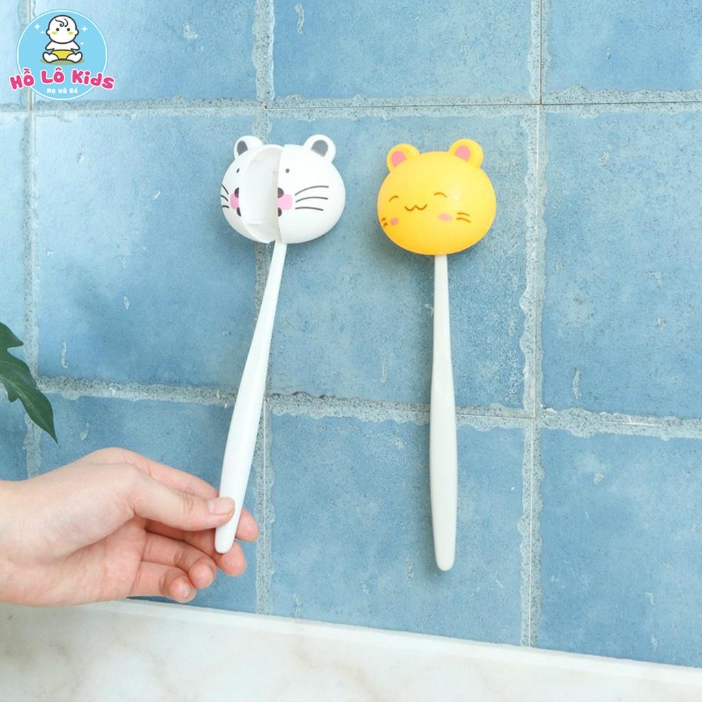 Giá để bàn chải đánh răng đa năng hình thú đáng yêu Hồ Lô Kids