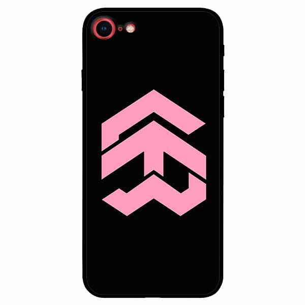 Ốp lưng in cho Iphone 7/ 8  Mẫu Năm Đen Hồng