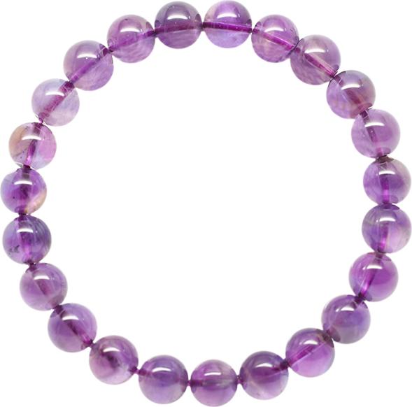 Vòng Thạch Anh Trong Ngọc Quý Gemstones VT73  - Tím