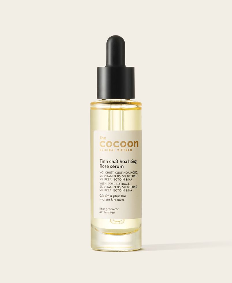 Tinh chất hoa hồng (serum) Cocoon cấp ẩm &amp; phục hồi da 30ml