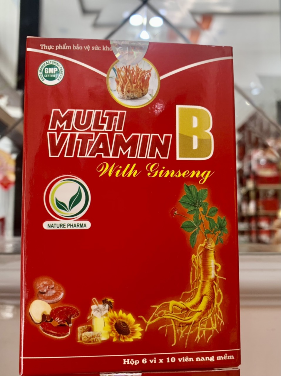 Thực Phẩm Bảo Vệ Sức Khỏe Viên Multi Vitamin B With Ginseng