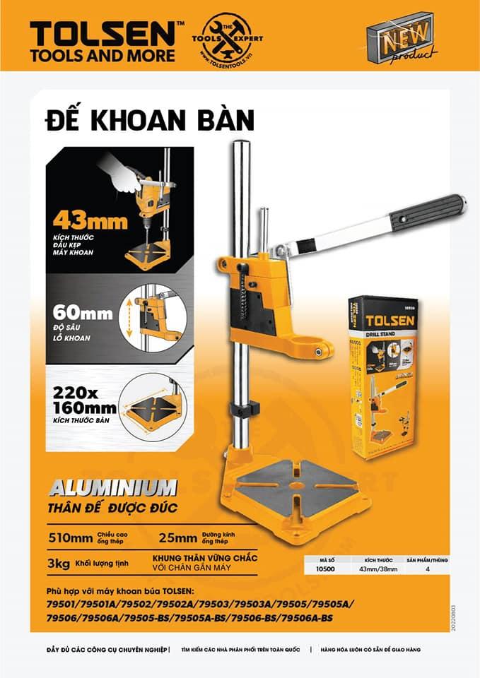 GIÁ ĐỠ MÁY KHOAN TOLSEN 10500 - HÀNG CHÍNH HÃNG