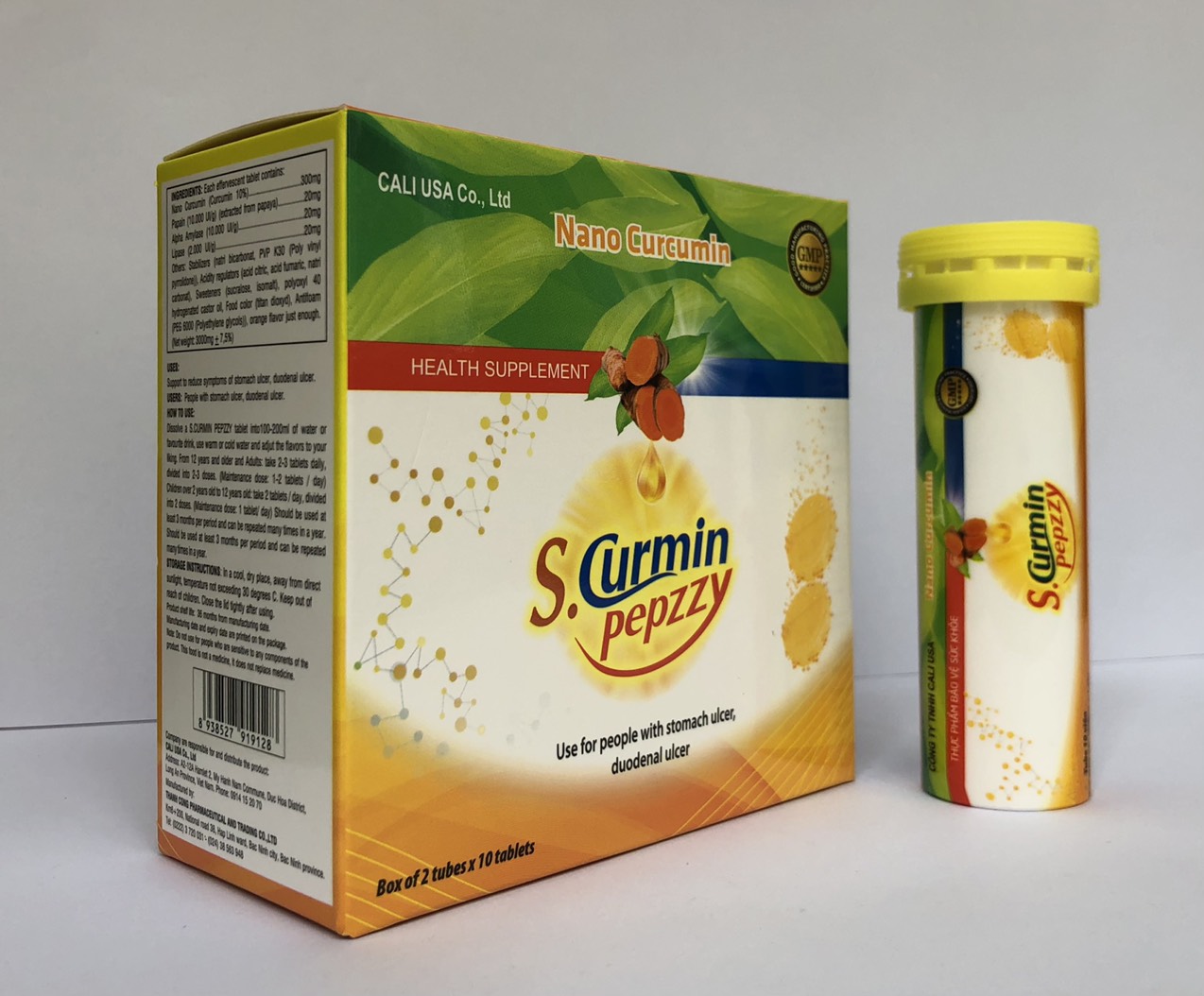 Viên Sủi Nghệ S.Curmin Pepzzy