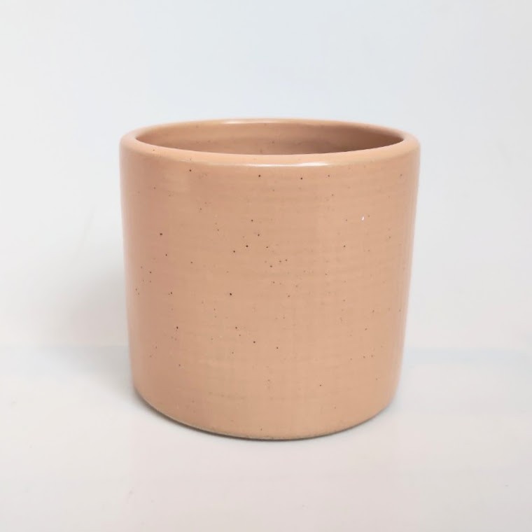Chậu sứ trụ men lạnh siêu xinh. Chậu sứ men lạnh 8 cm, phù hợp trồng sen đá, xương rồng, cẩm nhung, cây mini
