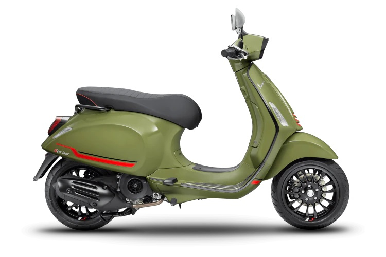 Xe Tay Ga Vespa Sprint S 125 Màu Xanh Lá Cây Green Tenance