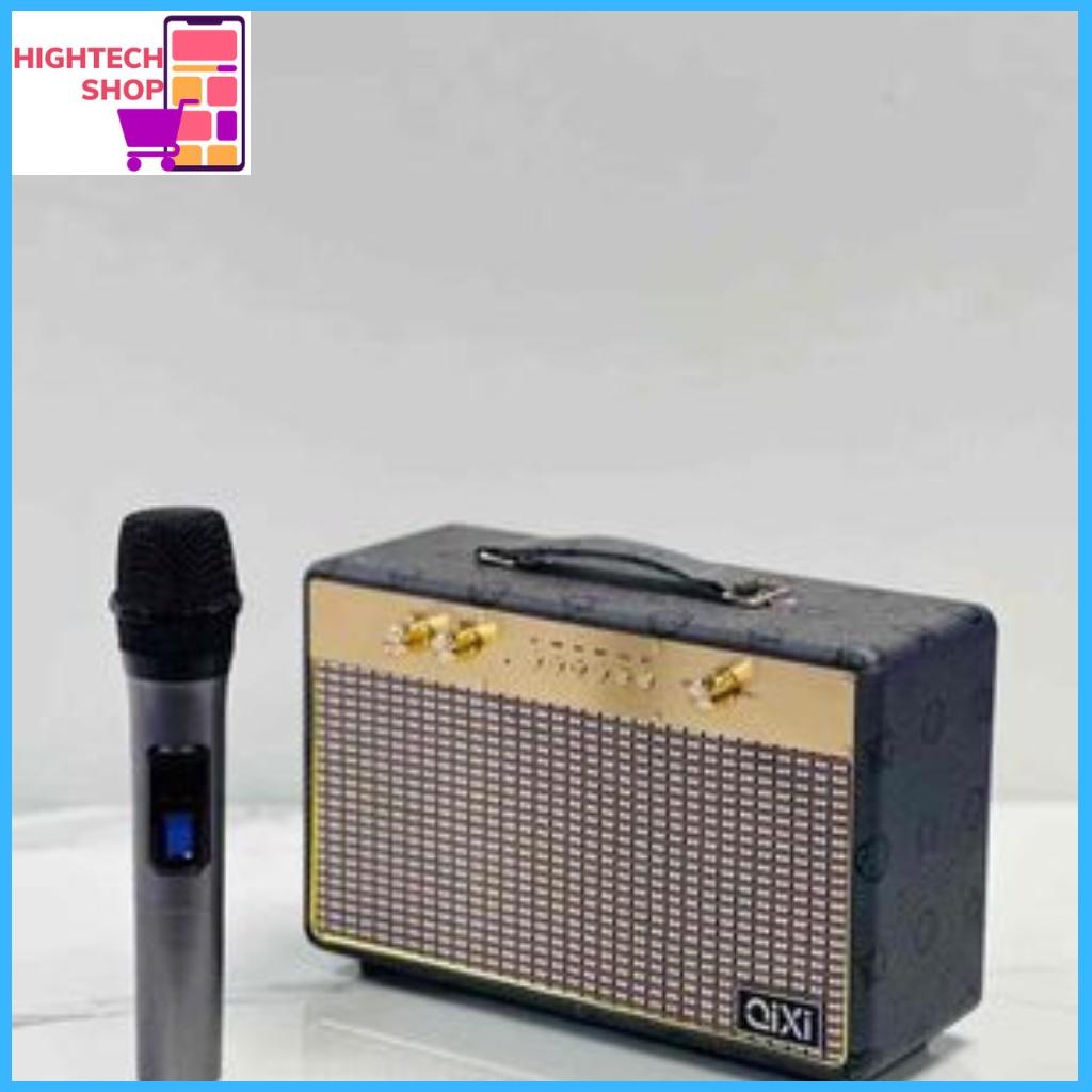 Loa Bluetooth Karaoke Qixi SK-20253 Âm Thanh Siêu Đỉnh Tích Hợp Tặng Kèm 1 Tay Mic Không Dây Cực Hay