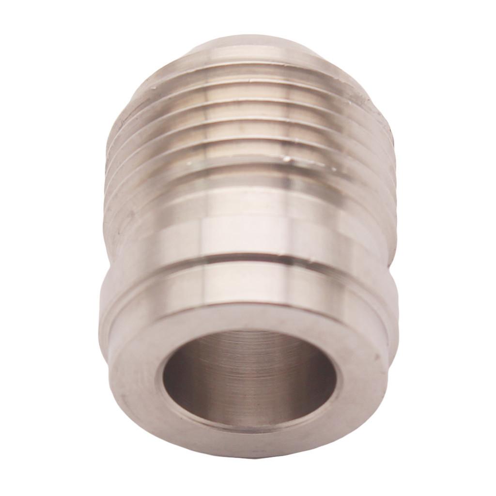 8AN Male Fuel Hose Weld On Fitting Bung Nitrous 304 Stainless Steel