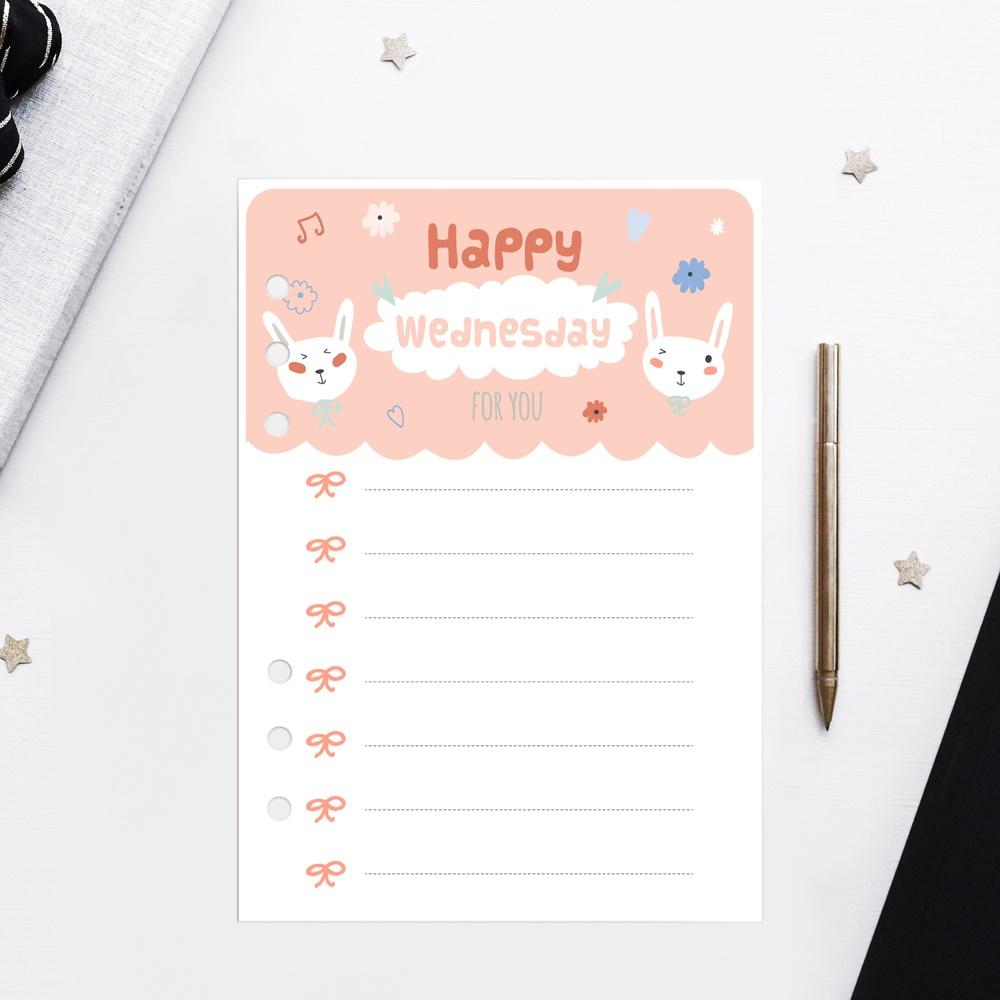 Ruột giấy sổ còng SELF PLANNER lập kế hoạch hàng ngày