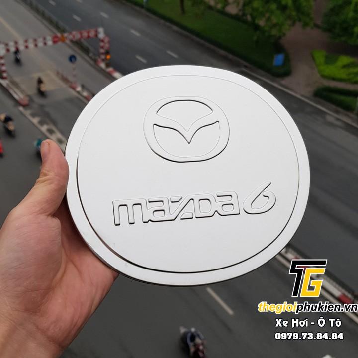 Ốp nắp bình xăng Mazda 6 mạ Crom