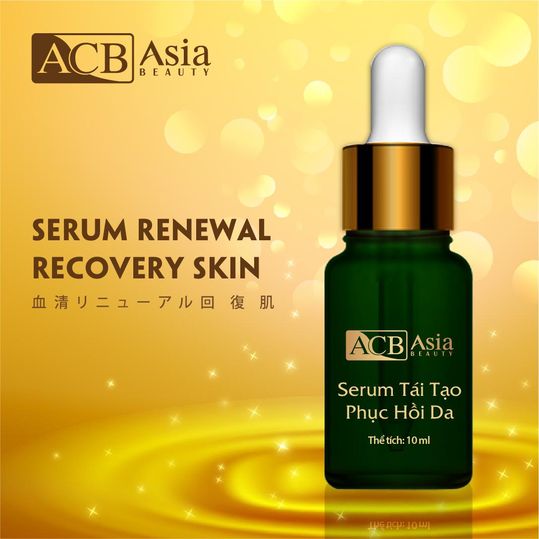 Serum Giúp Tái Tạo – Phục Hồi Trắng Da  - ACB ASIA BEAUTY 10ml