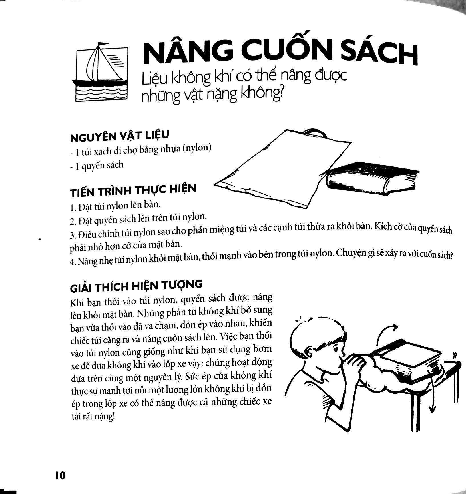 Sách Bác Học Nhí – Thí Nghiệm Khoa Học Thật Dễ