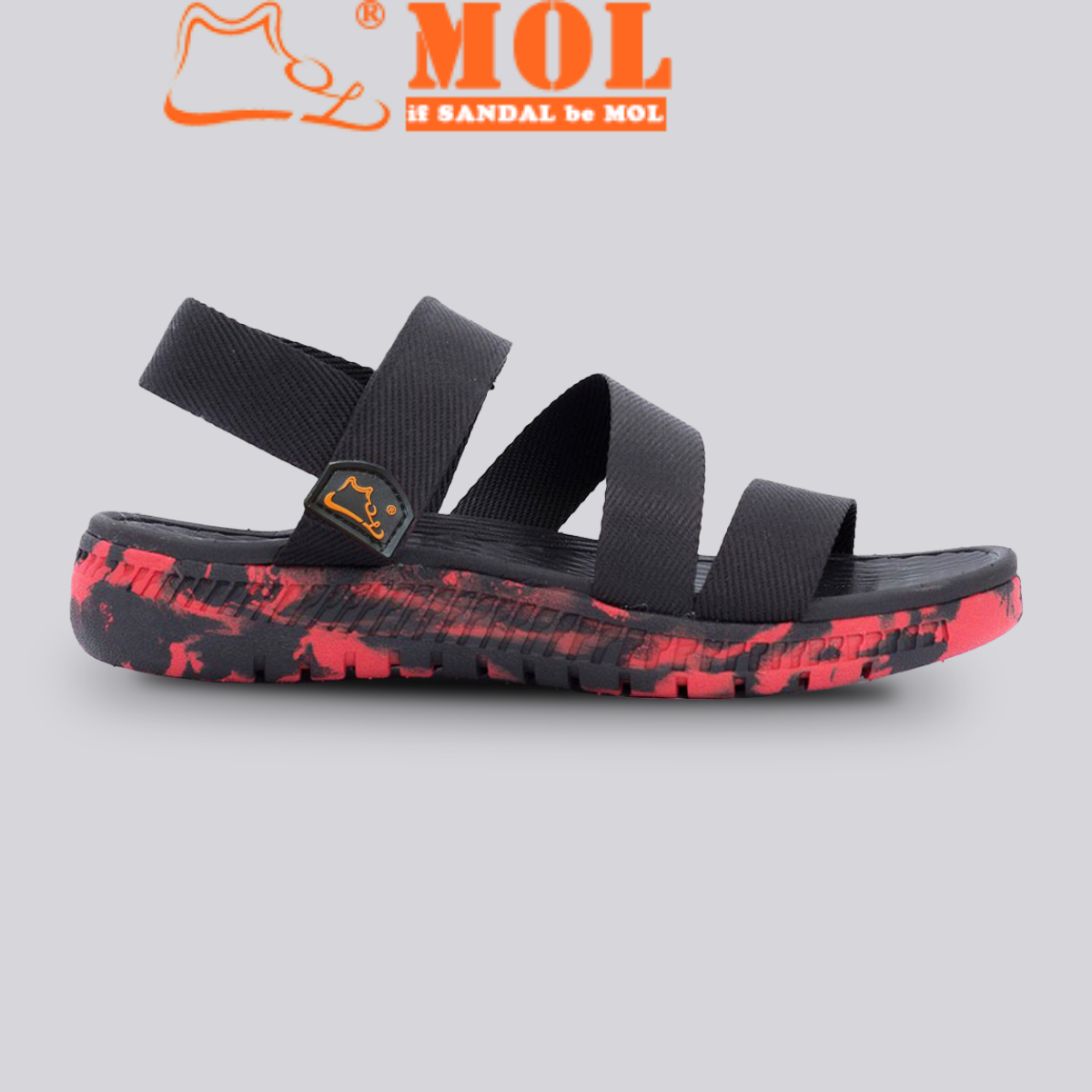 Giày sandal nữ siêu nhẹ hiệu MOL thích hợp mang đi học MS2B2