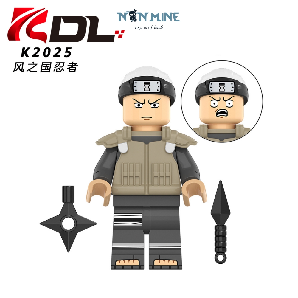 Minifigures Lắp Ráp Mô Hình Nhân Vật Hoạt Hình Truyện Tranh Naruto Lee Kiba KDL804 Bán Lẻ