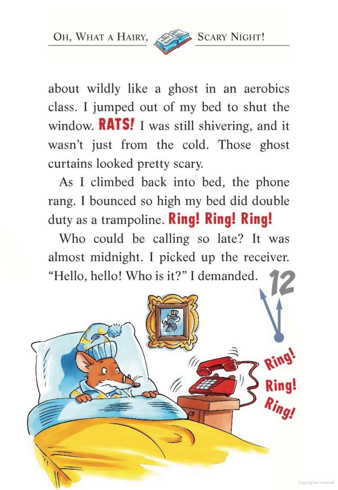 Sách ngoại văn: Geronimo Stilton - Book 7 - Red Pizzas For A Blue Count