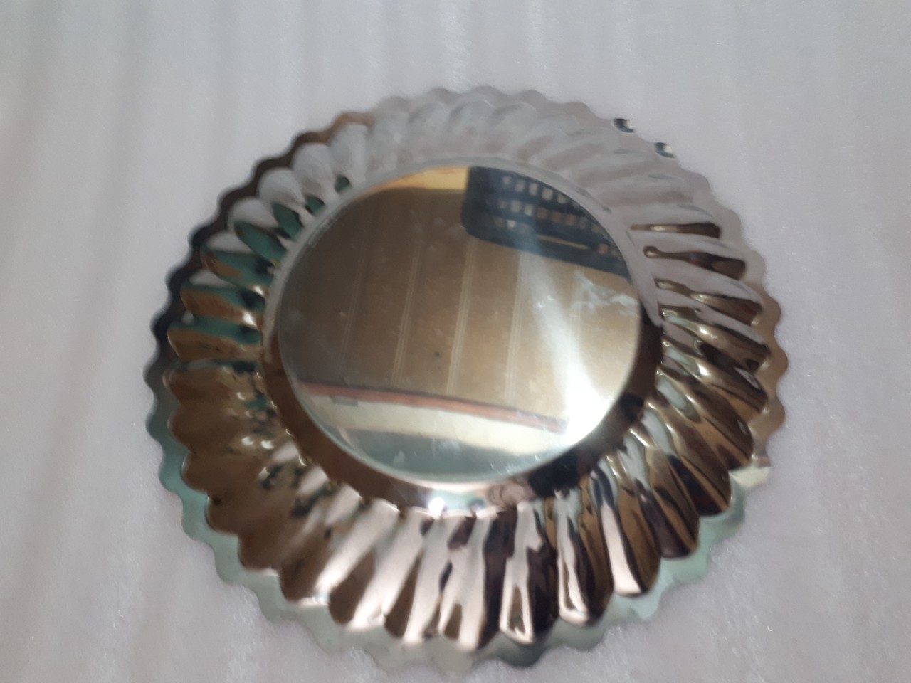 Dĩa bò né tiệc đám cuới quán ăn hình hoa hướng dương 34cm