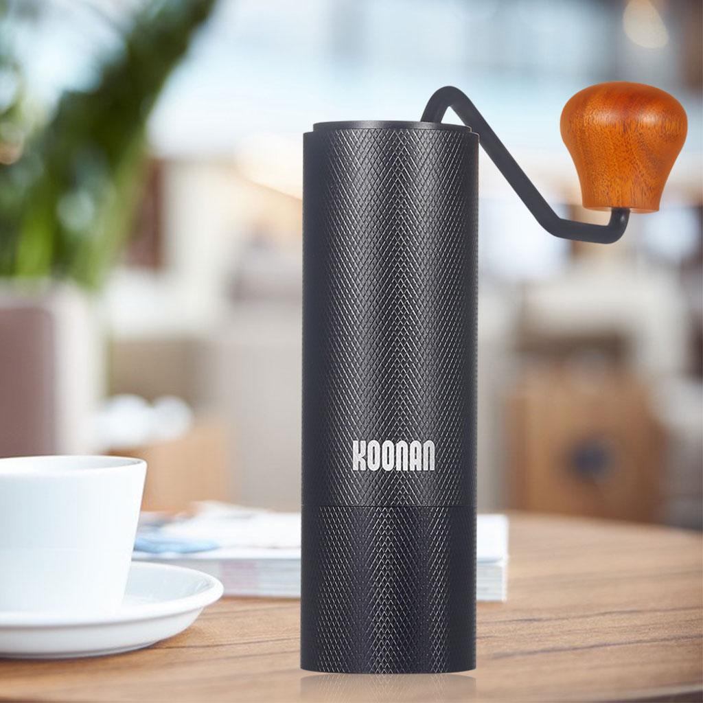 Portable Manual Coffee Grinder Handheld for  Espresso Black