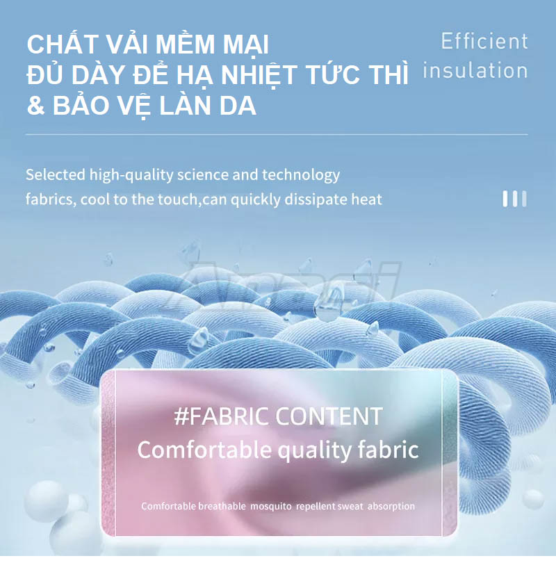 Găng tay chống nắng Anasi Ombre xỏ ngón cho nữ OB34 - Anasi Ombre Sun Protection Sleeves