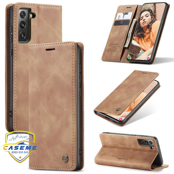 Bao da dạng ví dành cho Samsung Galaxy S22 hàng chính hãng Caseme