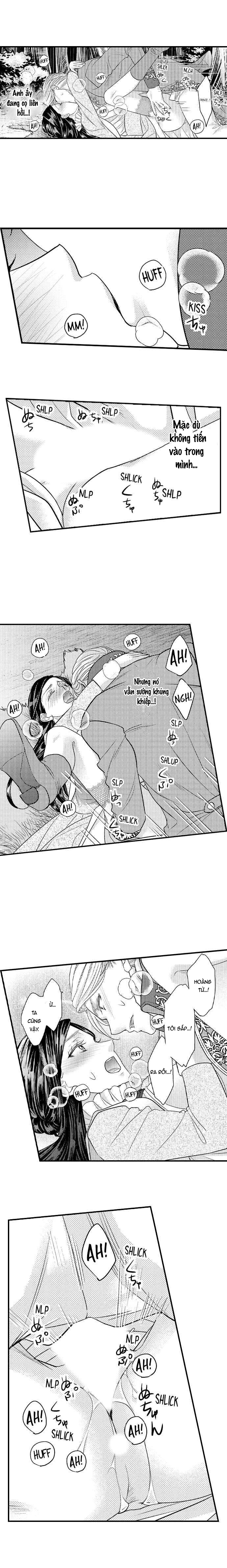 chuyển sinh vào thế giới khác ~ nếu muốn trở thành nữ hoàng hãy tìm cách để được hoàng đế sủng ái vào ban đêm chapter 25.2 1