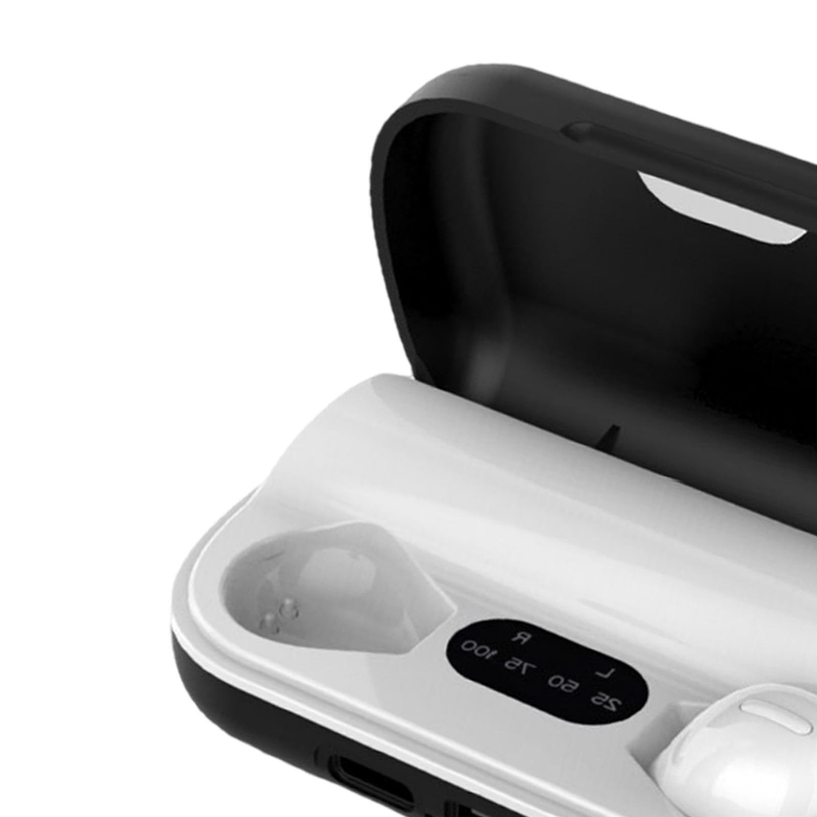 Mini True Wireless Earbuds with Charging Case, Touch Control Sports Earphones ,HiFi Sound ,Stereo Headphones for Video Gaming Music Laptop PC