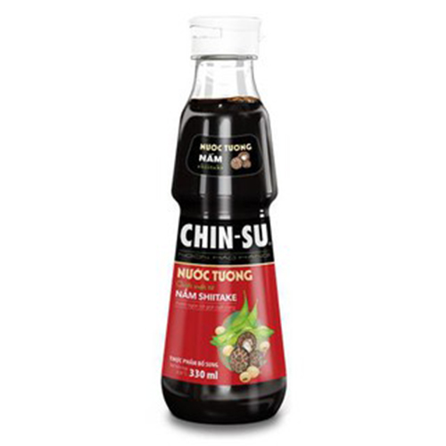 Nước Tương Chinsu Nấm Shitake Chai 330ML