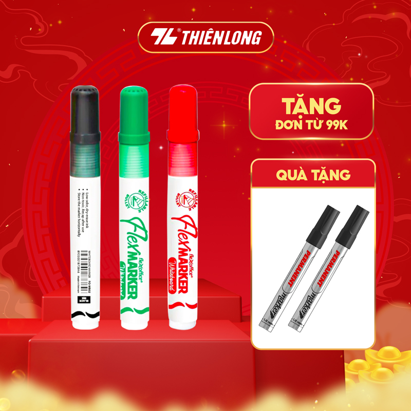 Bút lông bảng Thiên Long Flexoffice FO-WB02/XK - Whiteboard Marker