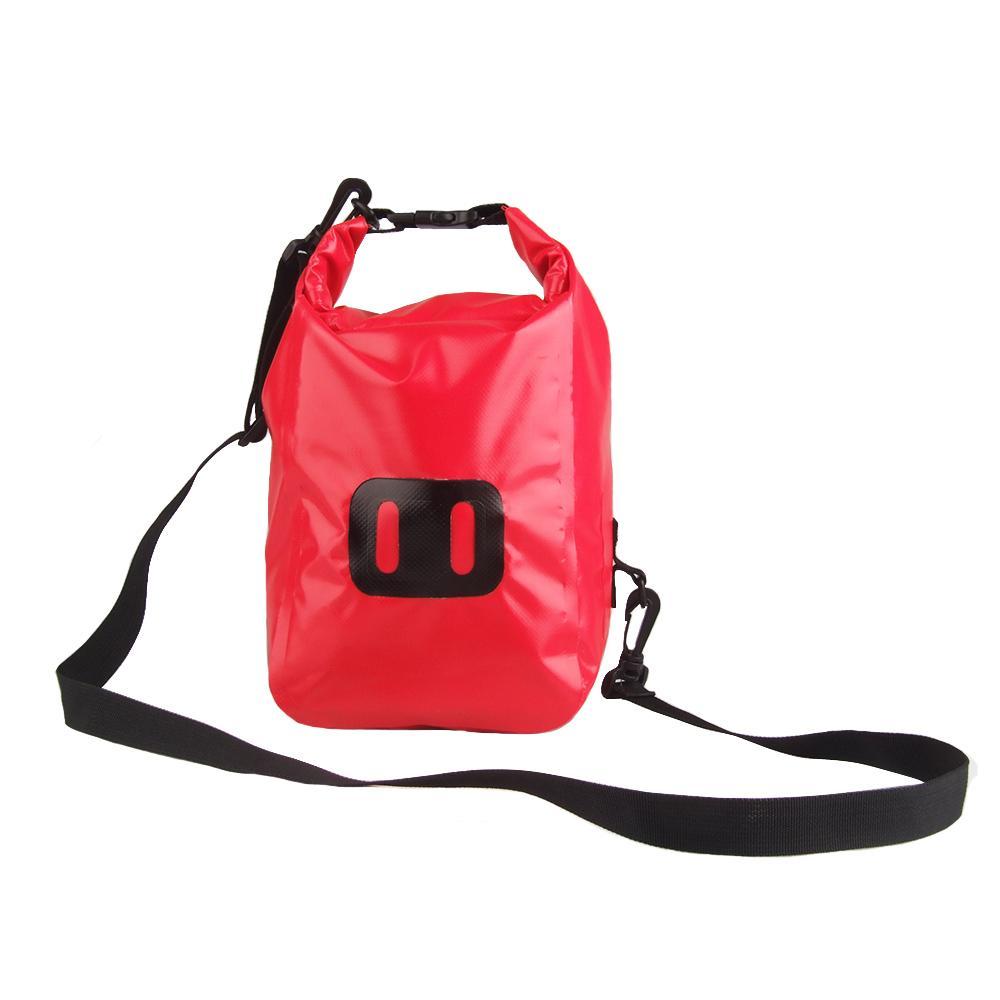5L Empty Waterproof Emergency First Aid Kit Bag + Camping Raincoat Poncho