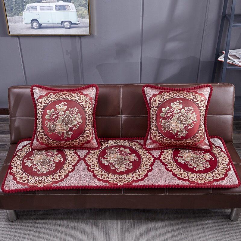 Com bo 2 tấm thảm ghế dài 1m7 x 55cm các màu