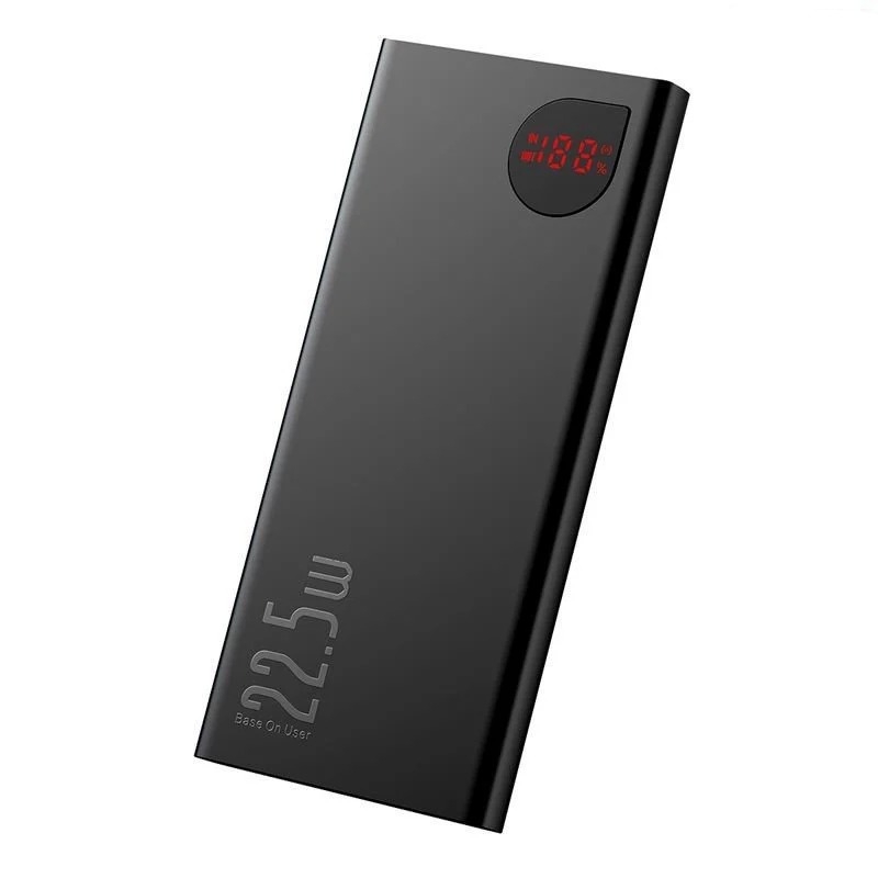Pin dự phòng sạc nhanh 22.5W Baseus Adaman Metal Digital Display Quick Charge Power Bank 20000mAh - hàng chính hãng