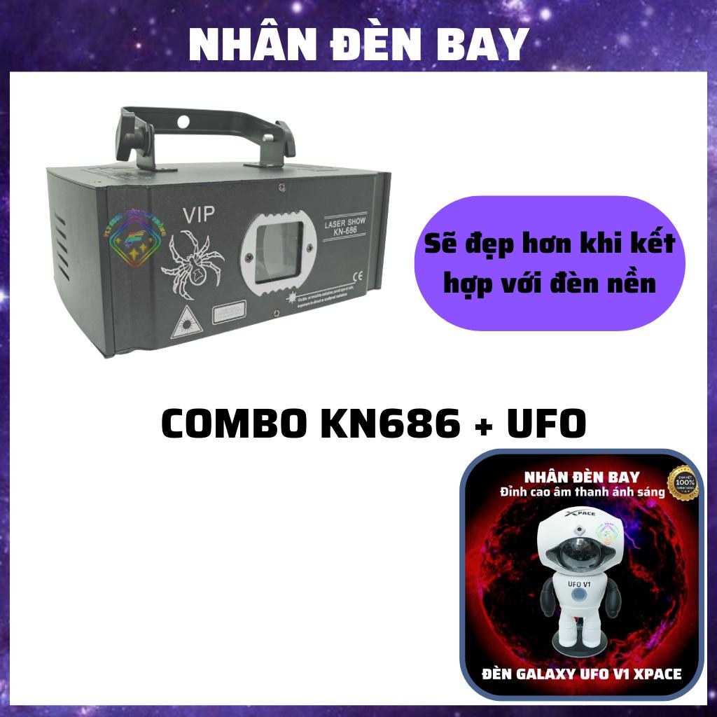 Đèn Bay Phòng KN686 Hơn 1500 Hiệu Ứng Cảm Biến Nhạc Cho Phòng Bay, Sân Khấu, Bar