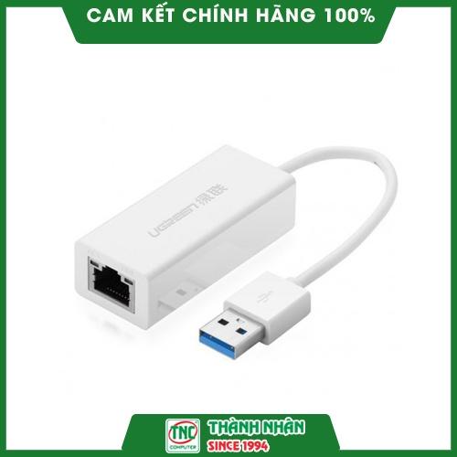 Cáp chuyển USB 3.0 sang Giga LAN Ugreen 20255-Hàng chính hãng.