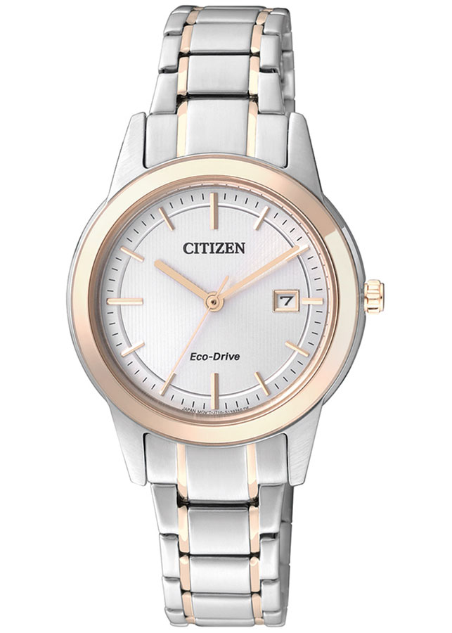 Đồng Hồ Nữ Citizen Dây Thép Không Gỉ FE1088-50A - Mặt Trắng